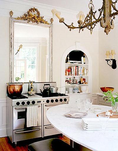 Gương soi... trong bếp